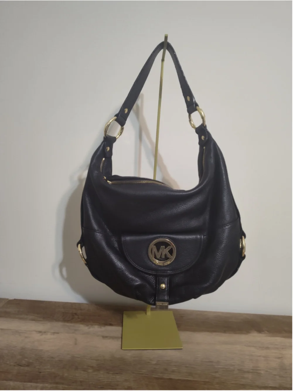 Women's Michael Kors Black Hobo Bag One Size